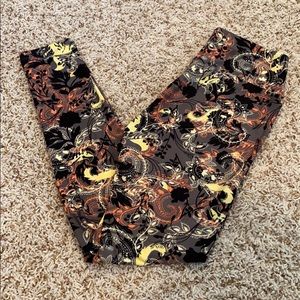 LLR Leggings OS - Paisley and Floral